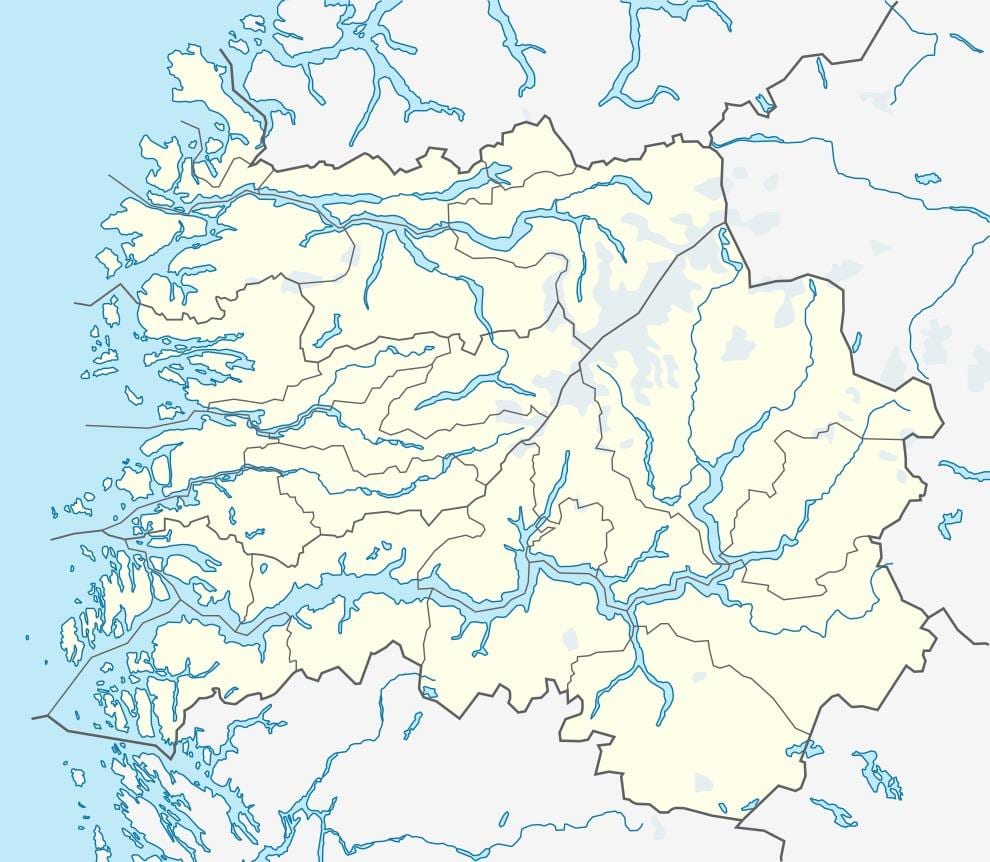 Mapa alden Norwegia