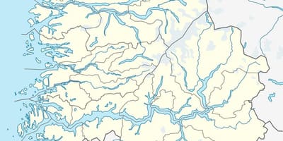 Mapa alden Norwegia