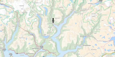 Mapa Norwegia Dania