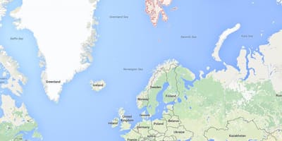 Svalbard, Norwegia mapie