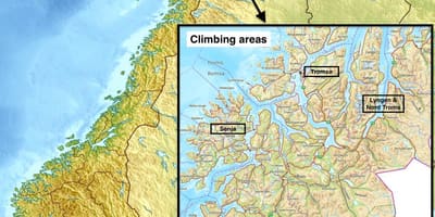 Tromsø, Norwegia mapie